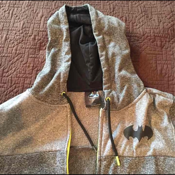 Men’s Batman Full Zip Sweatshirt - Picture 2 of 2